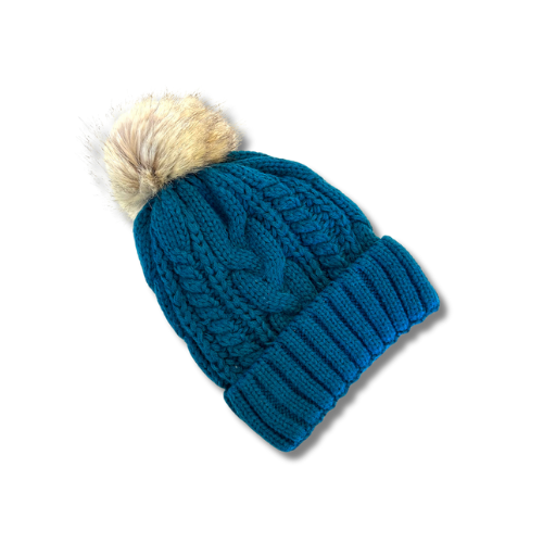 Puff Beanie - Dark Teal