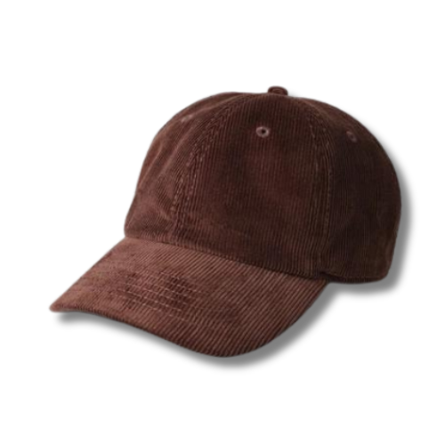 Corduroy Hat - Dark Brown