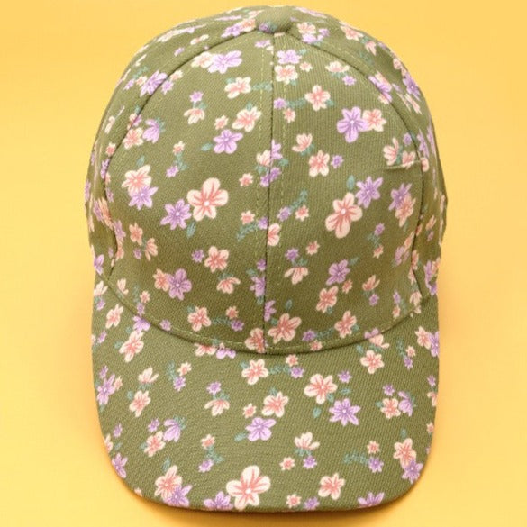 Floral Printed Dad Hat