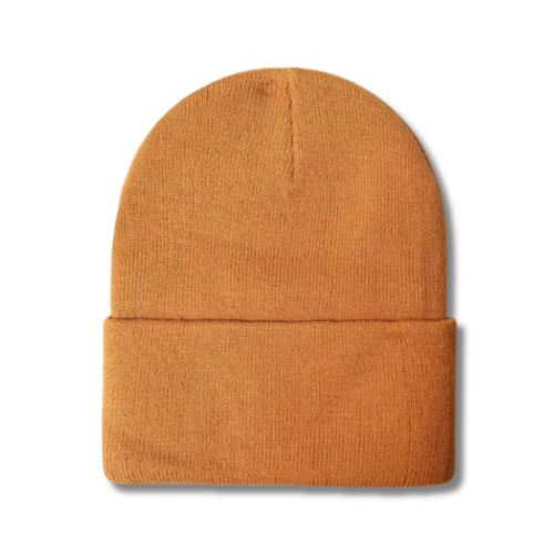 Foldover Beanie - Copper