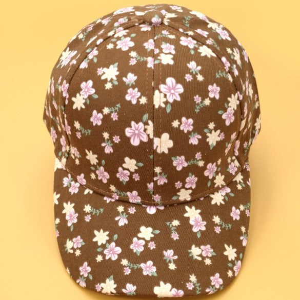 Floral Printed Dad Hat