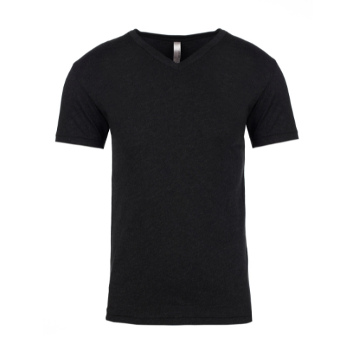6040 Next Level Apparel Men's Tri-Blend V-neck T-shirt