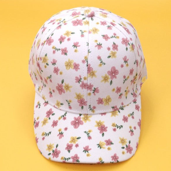 Floral Printed Dad Hat