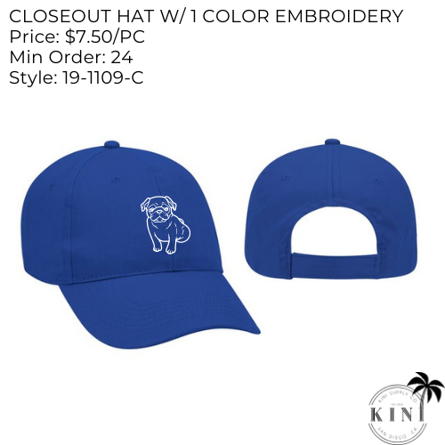 Closeout Hats