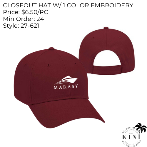 Closeout Hats