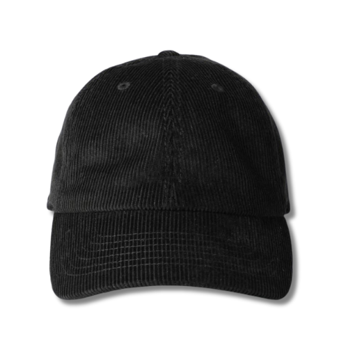 Corduroy Hat - Black