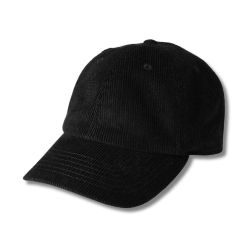 Corduroy Hat - Black