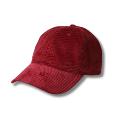 Corduroy Hat - Burgundy