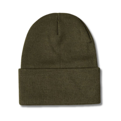 Foldover Beanie - Olive