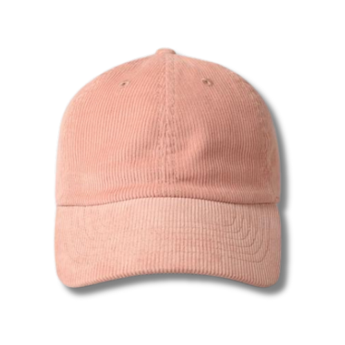 Corduroy Hat - Peach