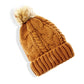 Puff Beanie - Chestnut