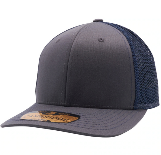 Mesh Trucker Hat - Charcoal/Navy